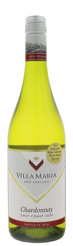 Villa Maria Private Bin East Coast Chardonnay 0,75L, r2019, bl, su, sc