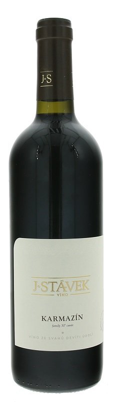 J. STÁVEK Karmazín family 30´ cuvée 0,75L, r2017, ak, cr, su