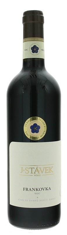 J. STÁVEK Frankovka V.O.C. 0,75L, r2017, cr, su