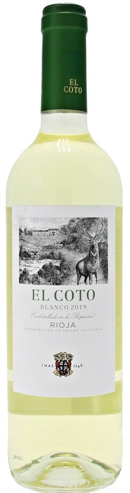 El Coto Blanco 0,75L, DOCa, r2019, bl, su