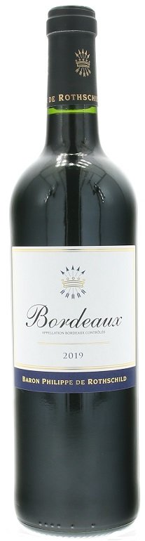 Rothschild Bordeaux Rouge 0,75L, AOC, r2019, cr, su