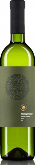 Karpatská Perla Rizling rýnsky Kramáre 0,75L, r2019, vin, bl, su