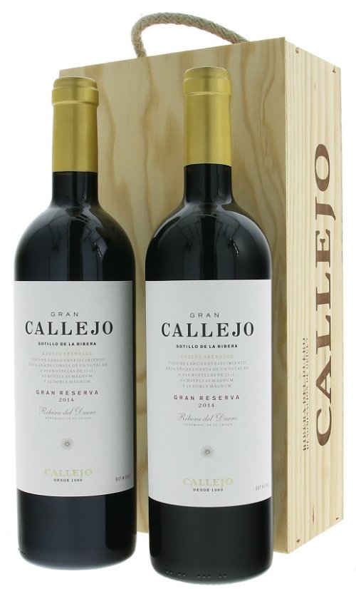 Bodegas Felix Callejo Gran Callejo 2 x 0,75 L 1,5L, DO, r2014, cr, su, DB