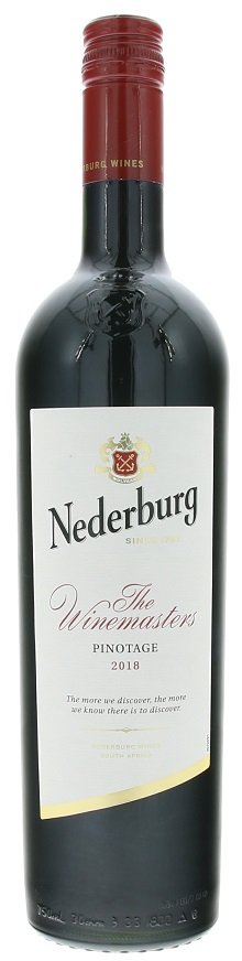 Nederburg Winemasters Pinotage 0,75L, r2018, cr, su, sc