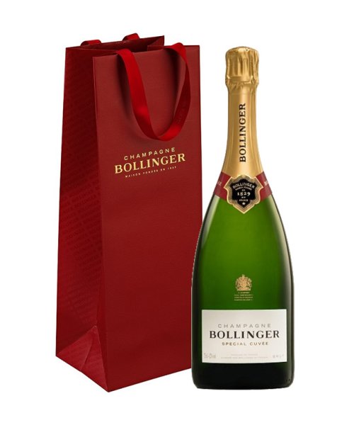 Balíček Champagne Bollinger + taška zadarmo