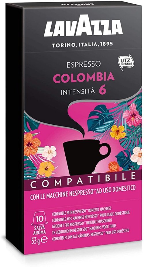 Lavazza NCC Espresso Colombia 100% A, (10x5,3g), kaps