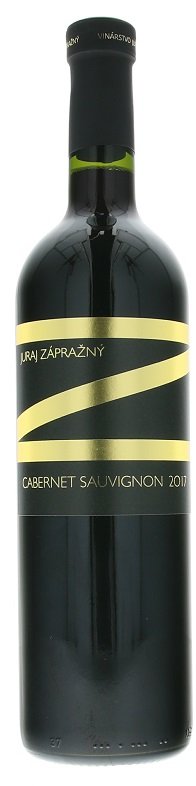 Juraj Zápražný Cabernet Sauvignon 0,75L, r2017, ak, cr, su