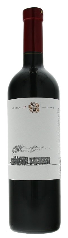 Chateau Rúbaň Alibernet 0,75L, r2017, nz, cr, su