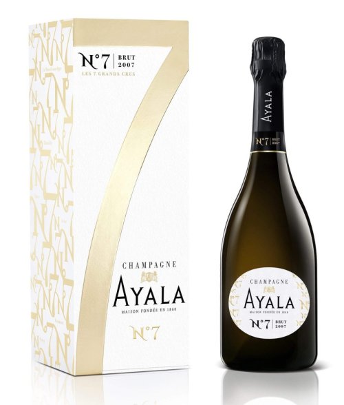 Champagne Ayala Brut N7 0,75L, AOC, r2007, sam, bl, su, DB