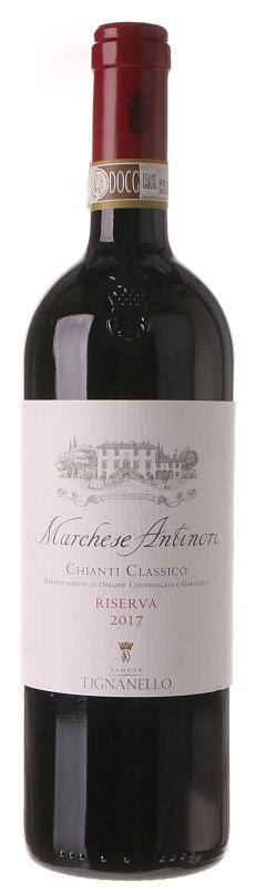 Tignanello Marchese Antinori Chianti Classico Riserva 0,75L, DOCG, r2017, cr, su