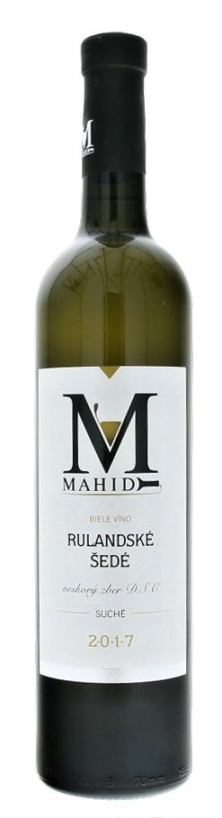 MAHID Rulandské šedé 0,75L, r2017, nz, bl, su