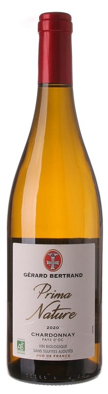 Gérard Bertrand Prima Nature Chardonnay,BIO 0,75L, IGP, r2020, bl, su