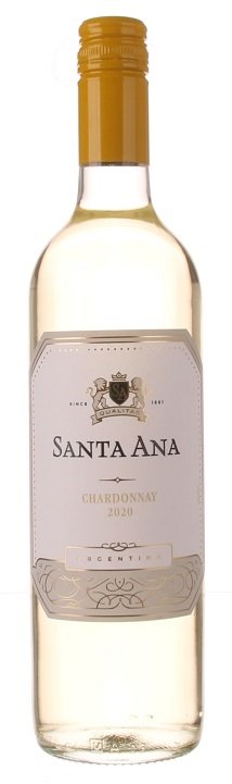 Santa Ana Chardonnay 0,75L, r2020, bl, su, sc