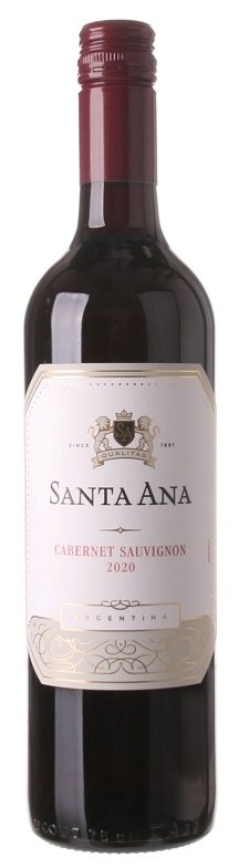 Santa Ana Cabernet Sauvignon 0,75L, r2020, cr, su, sc