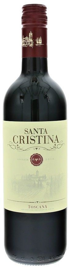 Santa Cristina Toscana Rosso 0,75L, IGT, r2018, cr, su, sc