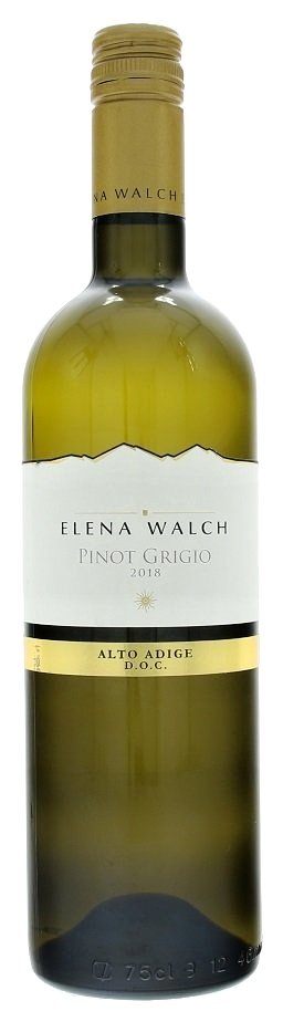 Elena Walch Selezione Pinot Grigio 0,75L, DOC, r2018, bl, su