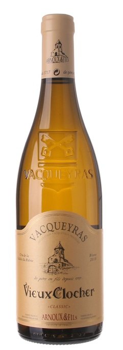 Arnoux & Fils Vieux Clocher, Vacqueyras Classic Blanc 0,75L, AOC, r2019, bl, su