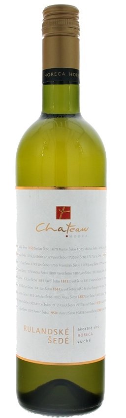 Château Modra Horeca Rulandské šedé 0,75L, r2019, ak, bl, su, sc