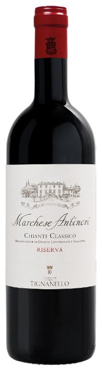 Tignanello Marchese Antinori Chianti Classico Riserva 0,75L, DOCG, r2018, cr, su