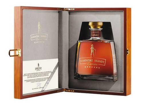 Karpatské brandy špeciál exclusive 40% 0,7L, brandy, DB