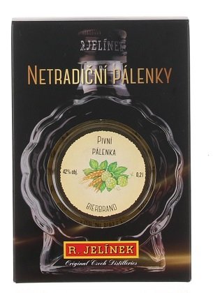 R.Jelínek Pivná pálenka 42% 0,2L, destin, DB