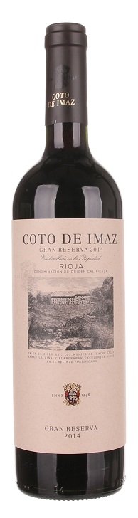 El Coto Coto de Imaz Gran Reserva 0,75L, DOCa, r2014, cr, su