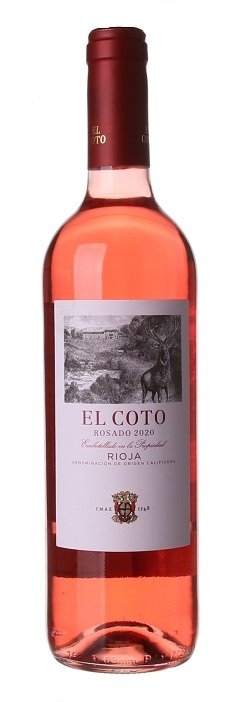 El Coto Rosado 0,75L, DOCa, r2020, ruz, su