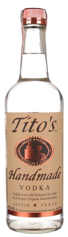 Tito's Handmade Vodka 40% 0,7L, vodka