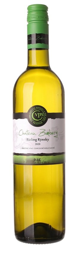 Pavelka Château Zumberg Rizling rýnsky 0,75L, r2020, ak, bl, su, sc