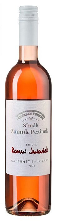 Šimák Zámok Pezinok Edícia Roman Janoušek Cabernet Sauvignon 0,75L, r2020, ak, ruz, su