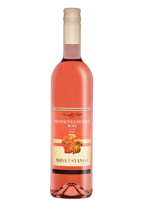 Mrva & Stanko Frankovka modrá Rosé, Vinodol 0,75L, r2020, ak, ruz, su, sc