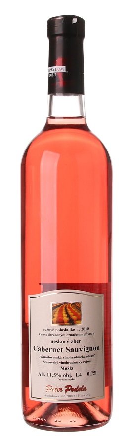 Peter Podola Cabernet Sauvignon rosé 0,75L, r2020, nz, ruz, plsl