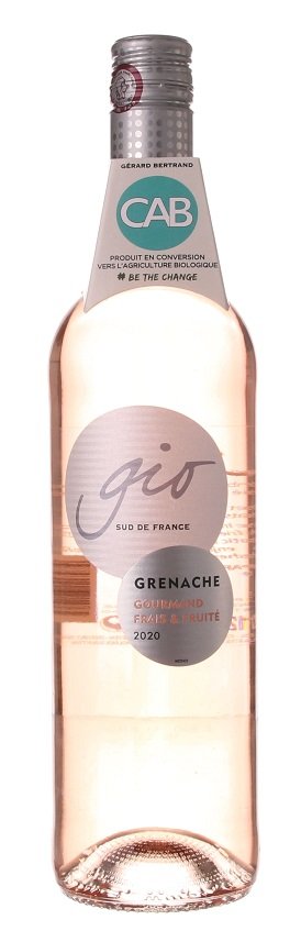 Gérard Bertrand Gio Grenache Rosé 0,75L, IGP, r2020, ruz, su, sc