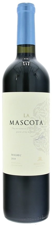 Mascota Vineyards La Mascota Malbec 0,75L, r2018, cr, su