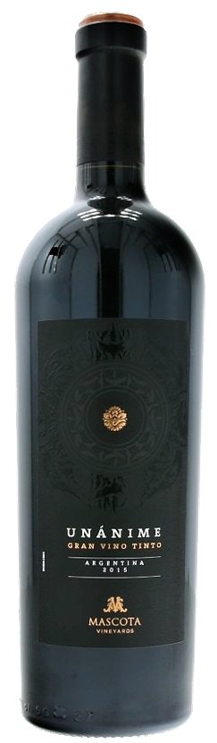 Mascota Vineyards Unánime Gran Vino Tinto 0,75L, r2015, cr, su