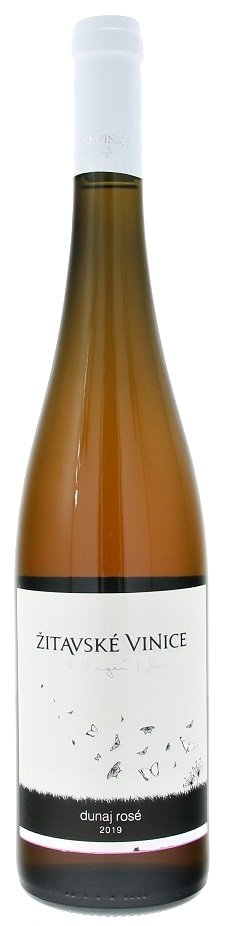 Žitavské vinice Dunaj Rosé 0,75L, r2019, ak, ruz, su