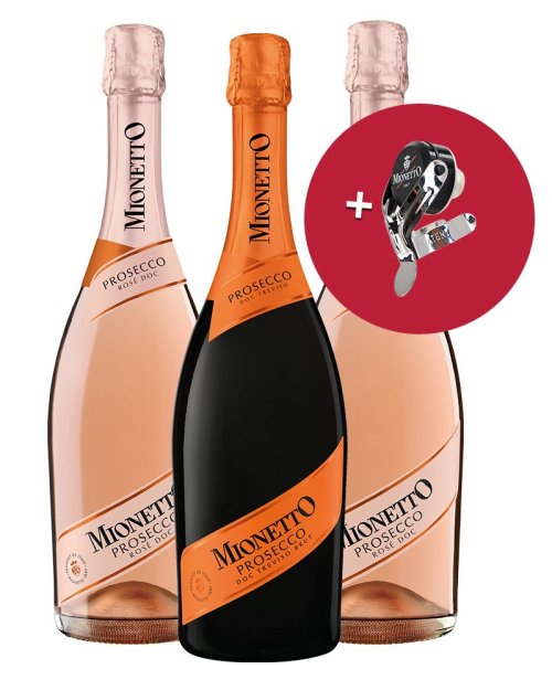 Set Prosecco Mionetto + uzáver