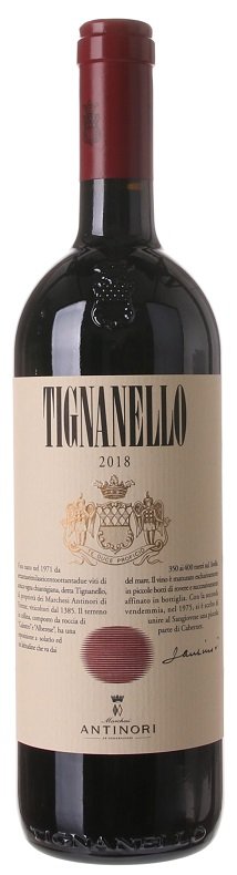 Tignanello 0,75L, IGT, r2018, cr, su