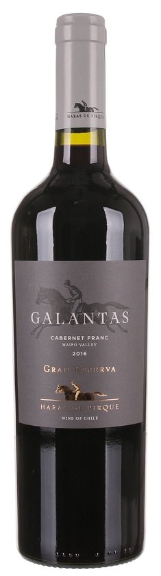 Haras de Pirque Galantas Gran Reserva BIO 0,75L, r2016, cr, su