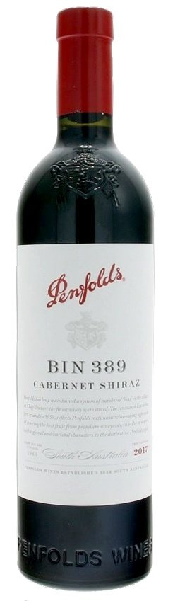 Penfolds BIN 389 Cabernet Shiraz 0,75L, r2017, cr, su