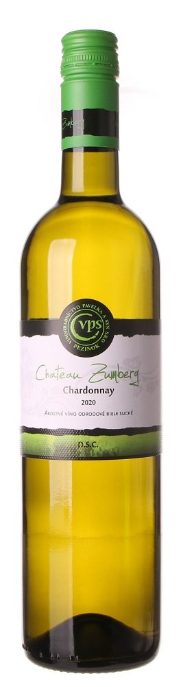 Pavelka Château Zumberg Chardonnay 0,75L, r2020, ak, bl, su, sc