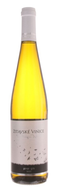 Žitavské vinice Pinot Gris 0,75L, r2020, ak, bl, su