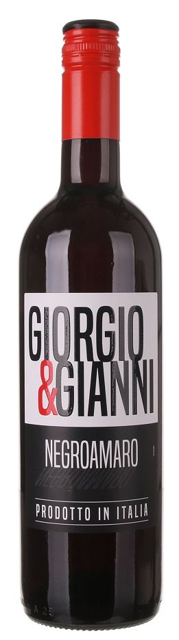 Giorgio & Gianni Negroamaro Salento 0,75L, IGT, r2020, cr, su, sc