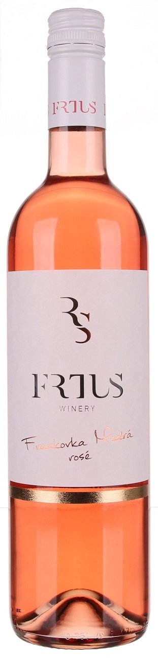 Frtus Winery Frankovka modrá rosé 0,75L, r2020, ak, ruz, plsu, sc