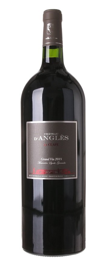 Château d'Angles Grand Vin Rouge La Clape 1,5L, AOC, r2018, cr, su