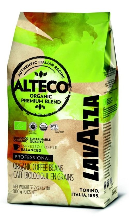 Lavazza Bar Alteco organic premium blend, 1000g,zrnzm, ochr