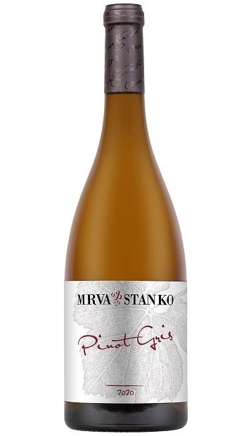 Mrva & Stanko Pinot Gris, Kamenný most 0,75L, r2020, nz, bl, su