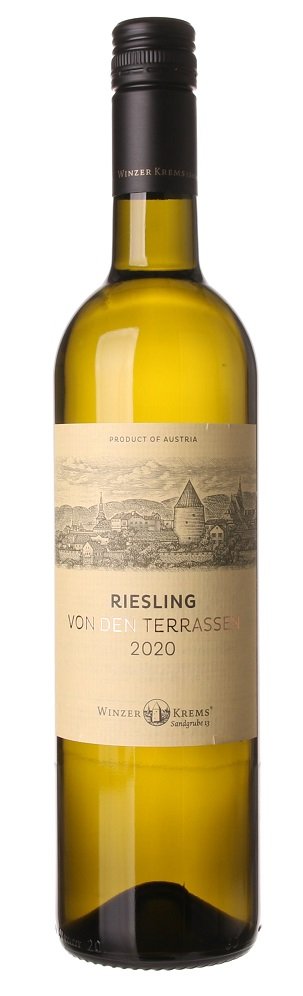 Winzer Krems Riesling Von den Terrassen 0,75L, PDO, r2020, bl, su, sc