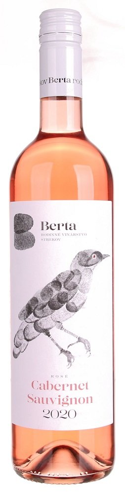 Berta Cabernet Sauvignon Rosé 0,75L, r2020, ak, ruz, su, sc