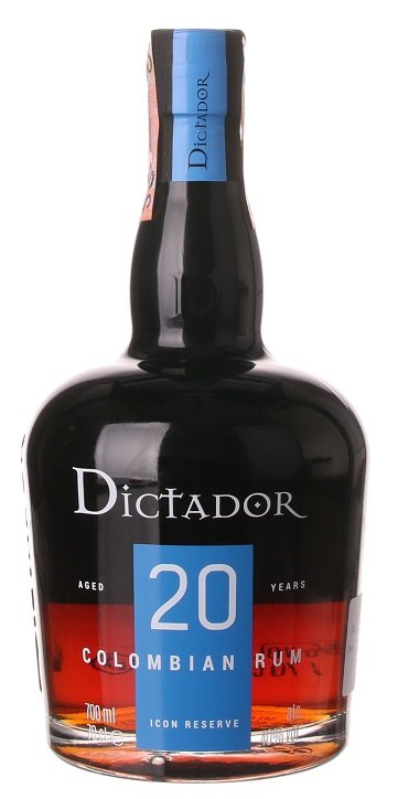 Colombian Rum Dictador 20YO 40% 0,7L, rum
